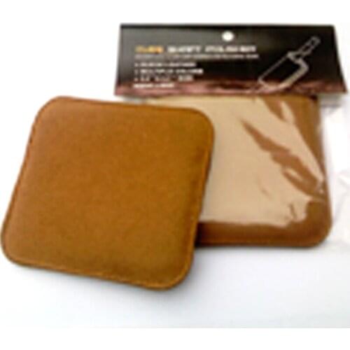 Xmlivet 10pcs/lot professional cue shaft polisher double-sided suede pad polishes and burnishes shaft billiard accessories