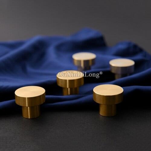 Top Designed 10PCS European Solid Brass Cabinet Door Handles Cupboard Wardrobe Drawer Kitchen Wine Cabinet Pulls Handles & Knobs