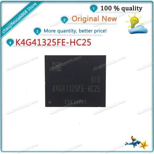 4pcs-8pcs/lot!K4G41325FE-HC25 BGA K4G41325FE HC25 DDR5 memory particles NEW ORIGINAL