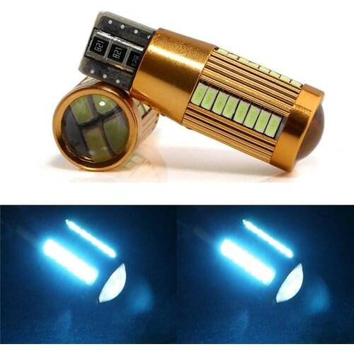 2Pcs Canbus T10 194 168 W5W 3014 Car LED Light Clearance Light 38SMD LED Error Free Turn Signal Reverse Parking Lamp Car Styling
