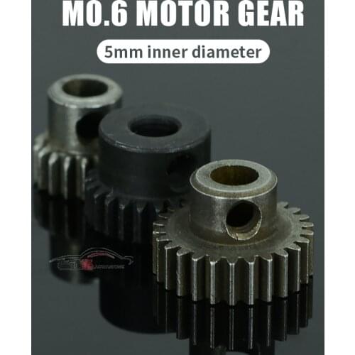 RC Car Parts HSP 9411194123 M0.6 17T/23t/26t 5MM inside diameter metal Pinion Motor Gear