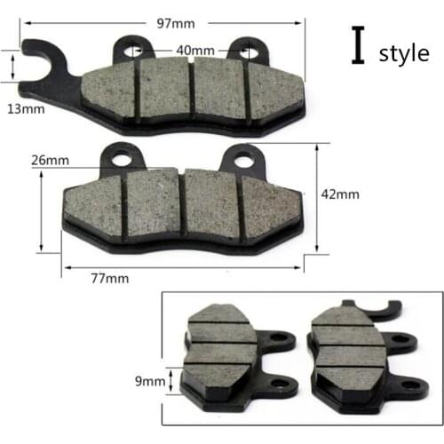 2pcs/lot Pedal Disc Brake Disk Motorcycle Brake Pads for Most Motorcycle Modification