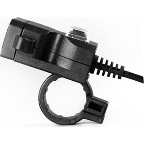 Electric Car Scooter Usb Dual Port Charger 9V-90V Two In One Rearview Mirror Waterproof Modification