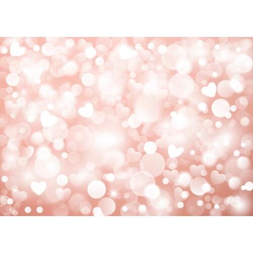 Background photography christmas Blue pink Glitter Light Bokeh Bubble snowflake photo Backdrop Children baby props Studio Photo