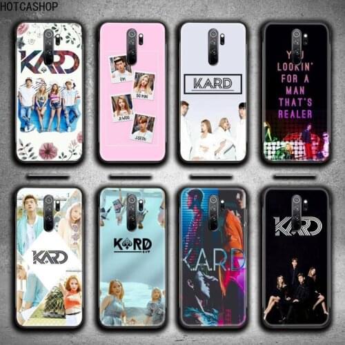 KARD KPOP Phone Case for Redmi 9A 8A 7 6 6A Note 9 8 8T Pro Max Redmi 9 K20 K30 Pro