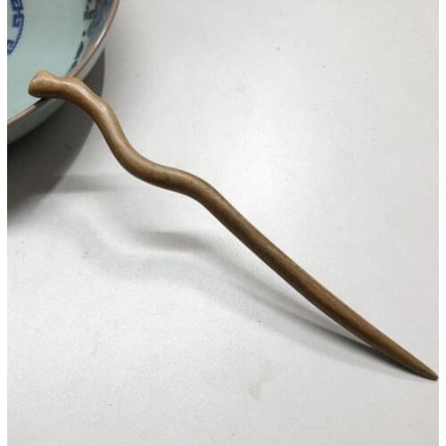 Classical ebony hairpin antique jewelry wooden hairpin Han clothing accessories hair accessories costume hairpin DL