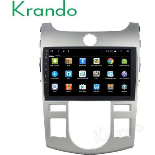 Krando Android 8.1 9" car audio player for KIA FORTE Cerato 2008-2014 radio navigation gps multimedia playstore bluetooth DAB