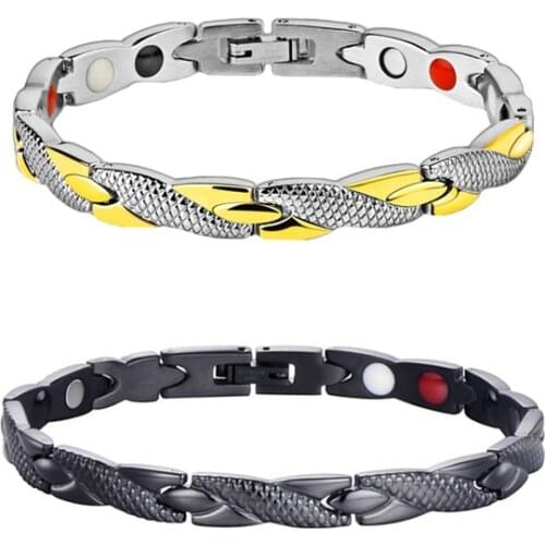 Weight Loss Magnetic Slimming Bracelet Fashionable Jewelry For Man Woman Link Chain Weight Loss Bracelet Health Slimming Product