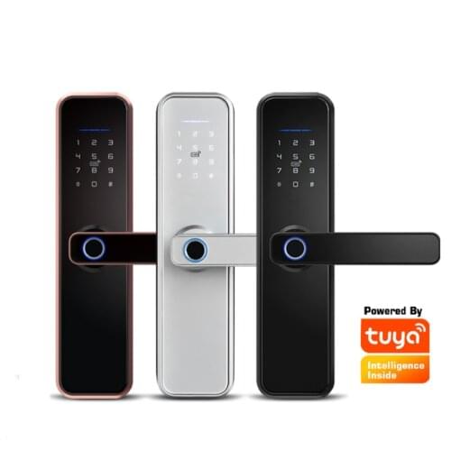 X5 TUYA fingerprint password swipe card multi-function intelligent integrated lock