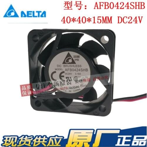 NEW DELTA AFB0424SHB 4015 DC24V 4cm cooling fan