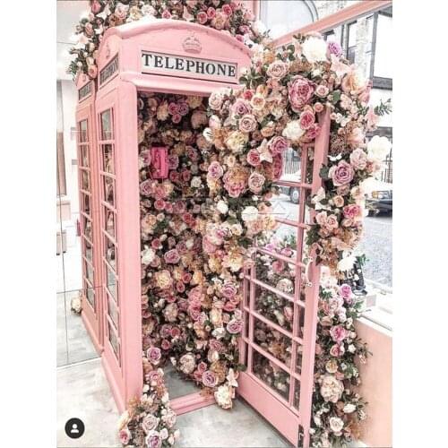 Landscape Flower Car Eiffel Tower DIY Cross Stitch 11CT Embroidery Kits Craft Needlework Set Printed Canvas Dropshipping