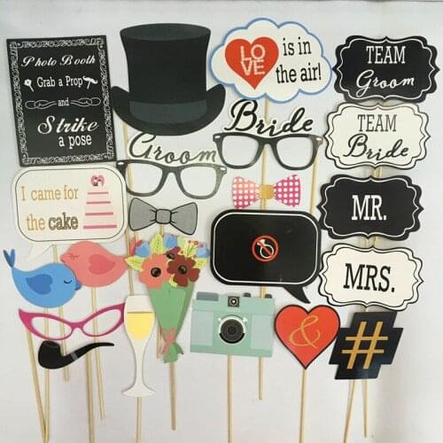 LIFE MAGIC BOX Wedding Photo Booth Props Portable Party Photography Accessories Backdrops