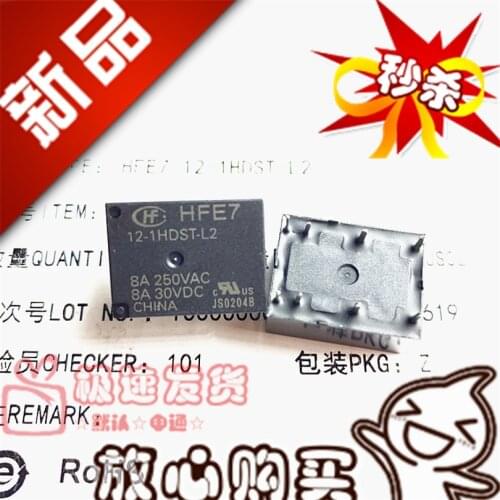 Brand New & Original HFE7 12-1HDST-L2 Magnetic Latching DK1a1b-L2 12V Relay 1HDS