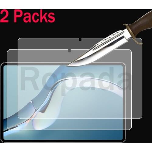 2 Packs Tempered glass screen protector for Huawei matepad pro 12.6 2021 release new version 12.6'' tablet protective film
