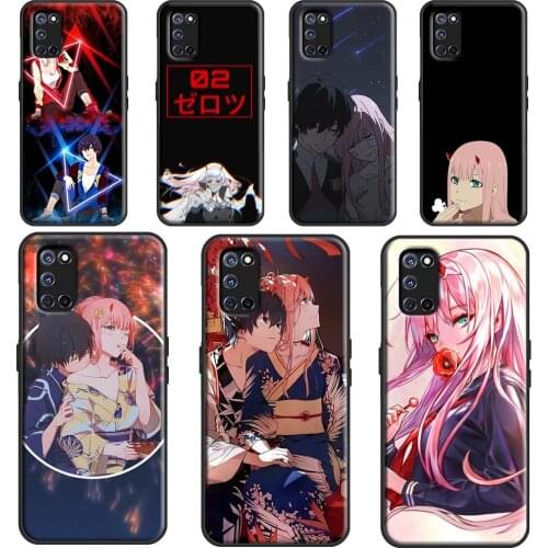 Zero Two 02 DARLING in the FRANXX For OPPO A15 A3S A5S A52 A72 A92 A83 A91 A93 F5 Reno2 Z A31 A53 A5 A9 2020 A1K Phone Case