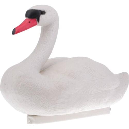 2 Pieces, Floating Swan Decoy, for Hunting, Fishing, Garden Decors, Pest Scarer