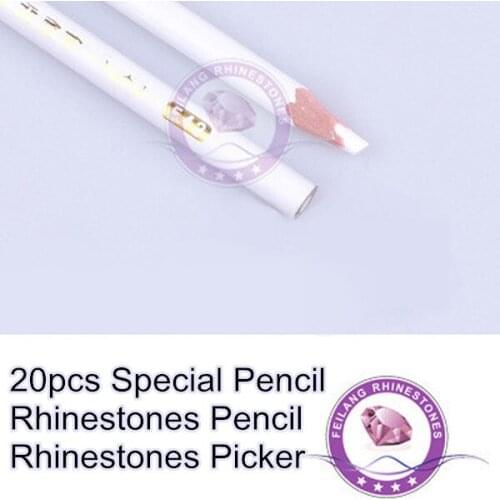 20pcs/set Rhinestone Dotting Pen Tool For Diamond Painting DIY Crystals Beads Picker Nail Art Stoness