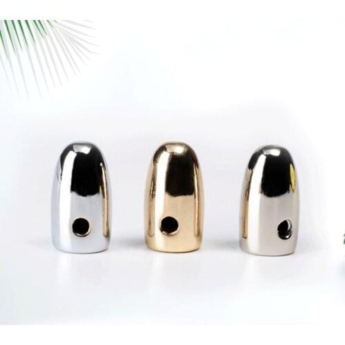 20 Pieces Luggage Hardware Accessories Metal Slider And Tail System Bullet Zipper Tail Clip Zipper Sliders Sewing Material