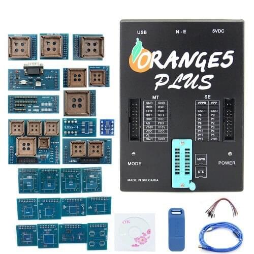 2020 OEM Orange5 Plus V1.35 Programmer With Full Adapter Enhanced Functions with USB dongle Good Quality and Work Stable