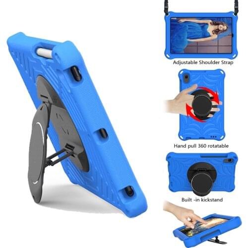 EVA Tablet Cover For T8 M6 8.4 M5 Lite 8.0 360 degree rotation Case For Huawei Mediapad T3 T5 T10S T10 Enjoy Tablet 2 10.1" Case