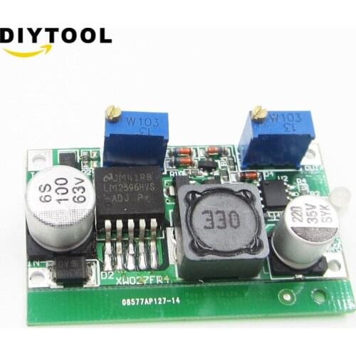 DC-DC LM2596 HVS LM2596HVS 60V 3A Buck Constant Current/Voltage CC CV Step-Down Module LED Indicator High Frequency Conversion