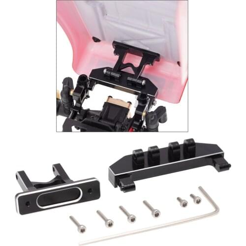 1:24 Metal Rear Body Shell Mount Support Bracket Stand for Axial SCX24 90081RC Crawler Buggy Trucks DIY Accs