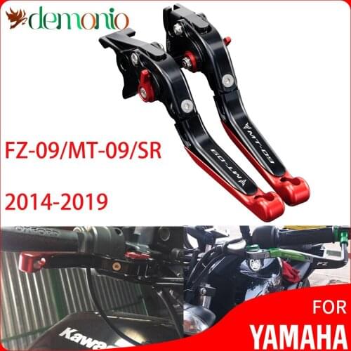 Motorcycle Adjustable Lever Brake Clutch Lever Handbar For Yamaha FZ-09 / MT-09 / SR 2014 - 2019 2018 2017 MT09 FZ09 MT FZ 09