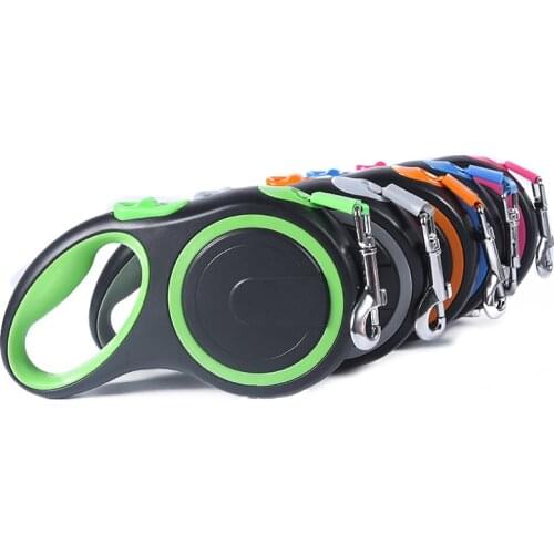 3M 5M Automatic Dog Leash For Small Medium Dogs Durable Nylon Retractable Extending Puppy Walking Leads Leashes Rope Pet Product