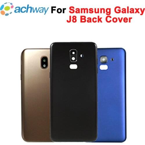 NEW Original For Samsung Galaxy J8 / J6 J800 Battery Cover Rear Door Housing Back Case Replacement For Samsung J4 Battery Cover