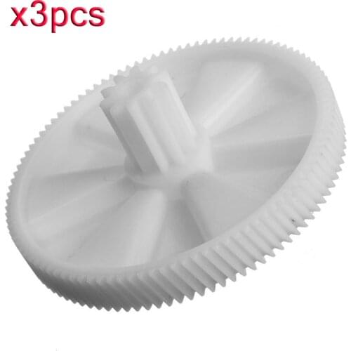 3pcs Kitchen Plastic KW650740 Meat Mincer Parts Gear for Kenwood MG300 / 400/450/470/500 PG500 / 520 Meat Grinder Accessories