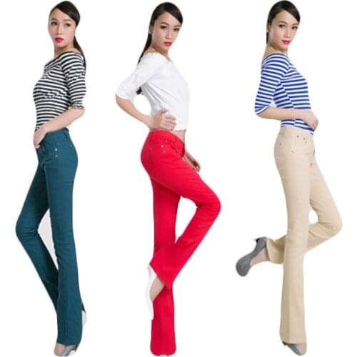 Женские цветные брюки REASARD China At AliExpress