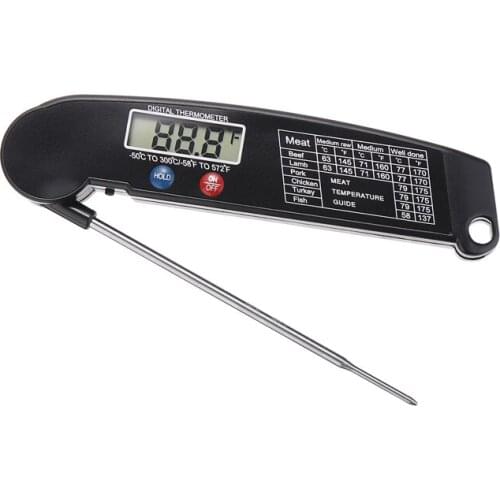 1pc Digital Oven Meat Thermometers Probe Instant Read Thermometer For Kitchen BBQ Cooking Baking Tool Accurate Thermometer