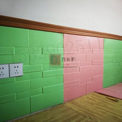 3D Self-adhesive Foam Baseboard Wall Sticker Embossed Waistline Floor Corner Line Skirting Board Stickers Household @LS