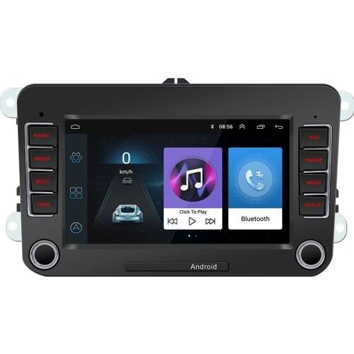 2 Din Android Car Radio WIfi 16G GPS For VW / Volkswagen Skoda Octavia golf 5 6 touran passat B6 polo Jetta 2Din Radio Coche
