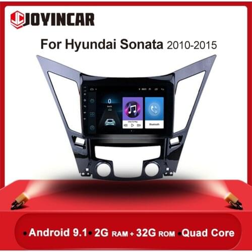 Android 9.1 Car radio for Hyundai Sonata 8 Sonata YF i40 i45 2010 - 2015 Car Radio Multimedia Video Player Navigation GPS WiFi