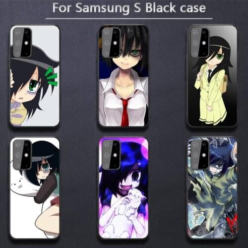 Anime Watamote Phone Case For Samsung Galaxy S6 7 8 9 10 20 S6 7 edge plus S9 10 plus Elite S20 UITRA