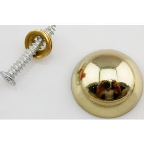 Lot Of 50 Semicircular Curved Advertisement Fixing Screws Glass Standoff Pin(D:27mm)