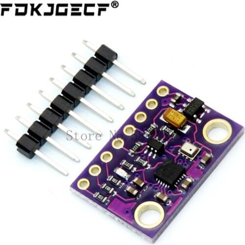 MPU-9250 MPU9250 BMP280 SPI IIC/I2C 10DOF Acceleration Gyroscope Compass 9-Axis Sensor Board Module GY-91 For Arduino 3-5V