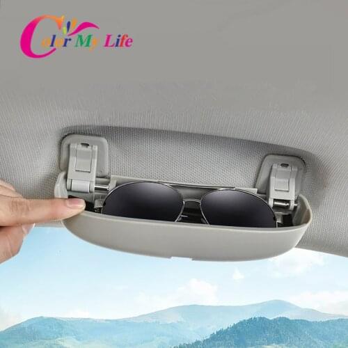 Color My Life New Upgrade Car Sunglasses Holder Box Glasses Case Fit for Volkswagen VW Beetle 2012 - 2021 Accessories