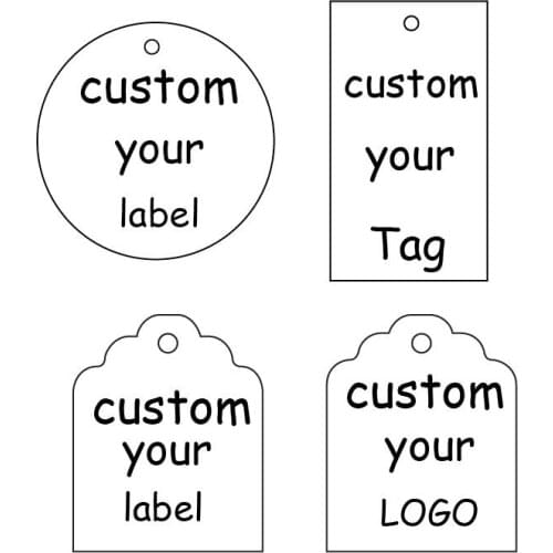 Custom stickers/custom label/custom/printing labels Wedding Stickers printed LOGO transparent clear adhesive gift tag Kraft