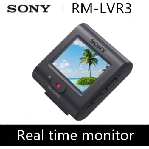 SONY RM-LVR3 Live View Remote for FDR-X3000R X3000 HDR-AS300R AS 300 HDR-AS50R AS50 Sony Action Sony LVR3 monitor