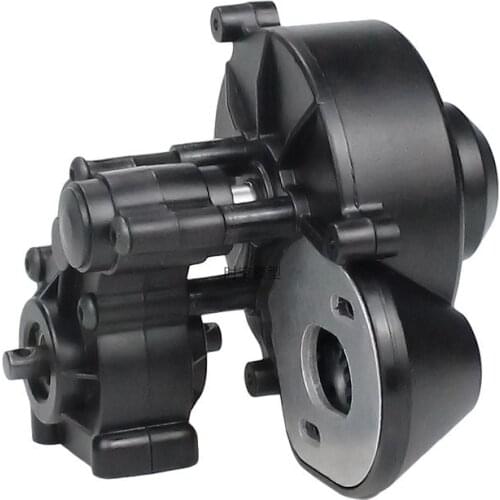 RS-RC1 Plastic Complete Center Gearbox Transmission Box with Gear for Axial SCX10 SCX10 II 90046 90047 1/10 RC Crawler Car