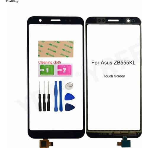 5.5'' Touch Screen For Asus ZenFone Max M1 ZB555KL Touch Screen Digitizer Sensor Front Glass Panel Replacement Part