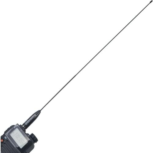 Titanium Alloy Whip Portable Ham Radio Antenna VHF UHF Dual Band 144/430MHz 2.15dB 3.4dB High Gain Walkie Talkie Antenna RH771S