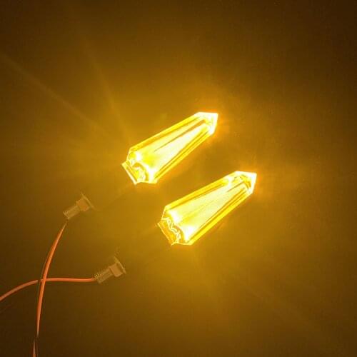 For KAWASAKI Z Z750 Z750S Z1000 Z1000SX Z250SL ER6N KLR 650 LED Turn Signal Indicator Motorcycle Accessories Light Blinker Lamp