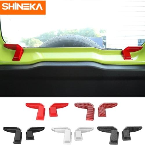 SHINEKA Interior Mouldings For Suzuki Jimny Car Rear Windshield Heating Wire Protective Cover Accessories For Suzuki Jimny 2019