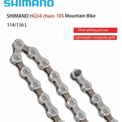 DEORE SLX Series HG54 HG601 10 11 Speed Bicycle Chain 10 20 30 33 Speed 112 114 116L Suitable For MTB Road Bikes