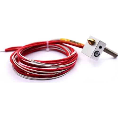 3D printer parts MK8 extrusion head kit MK8 hotend set 1.75mm 0.2mm/0.3mm/0.4mm/0.5mm