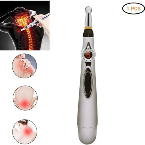 Electronic Acupuncture Pen Pain Relief Therapy Pen Acupuncture Meridian Energy Heal Massage Body Pen