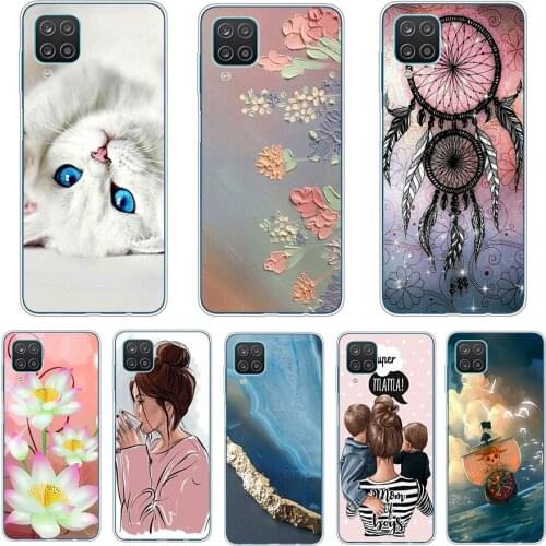 For Samsung A12 Case Soft Silicon Tpu Back Phone Cover For Samsung Galaxy A12 GalaxyA12 A 12 SM-A125F Bumper 6.5inch